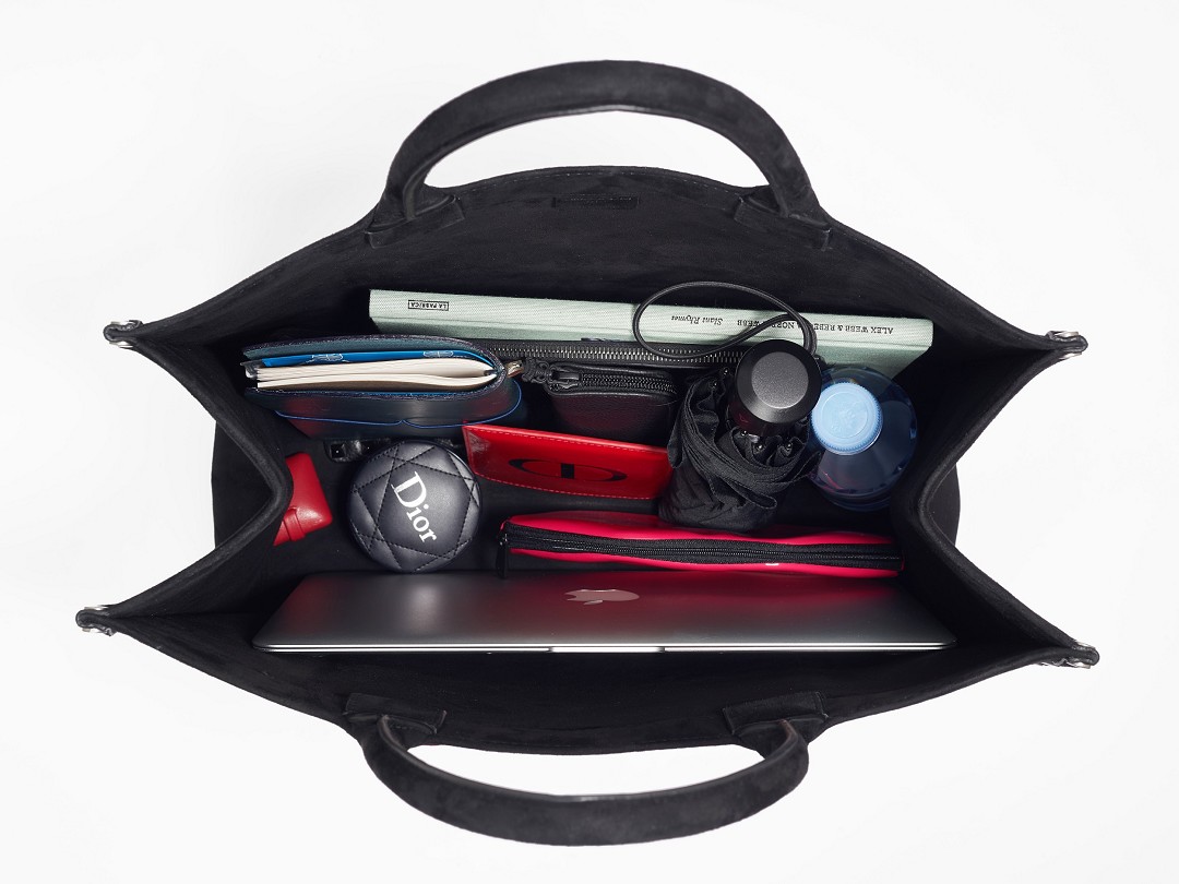 Bag with contents