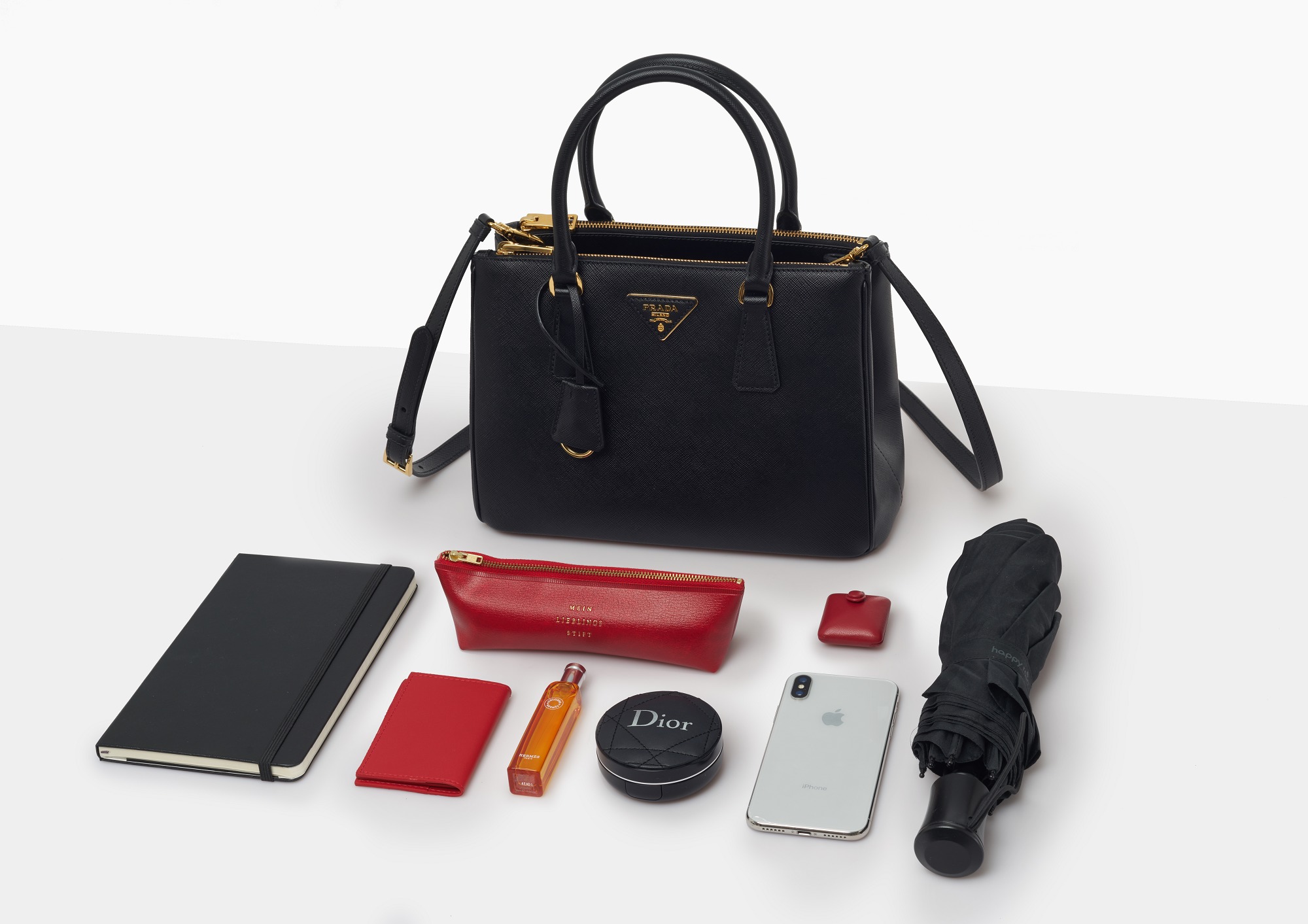 Prada Galleria Carrying Options