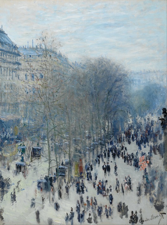 Boulevard des Capucines by Monet