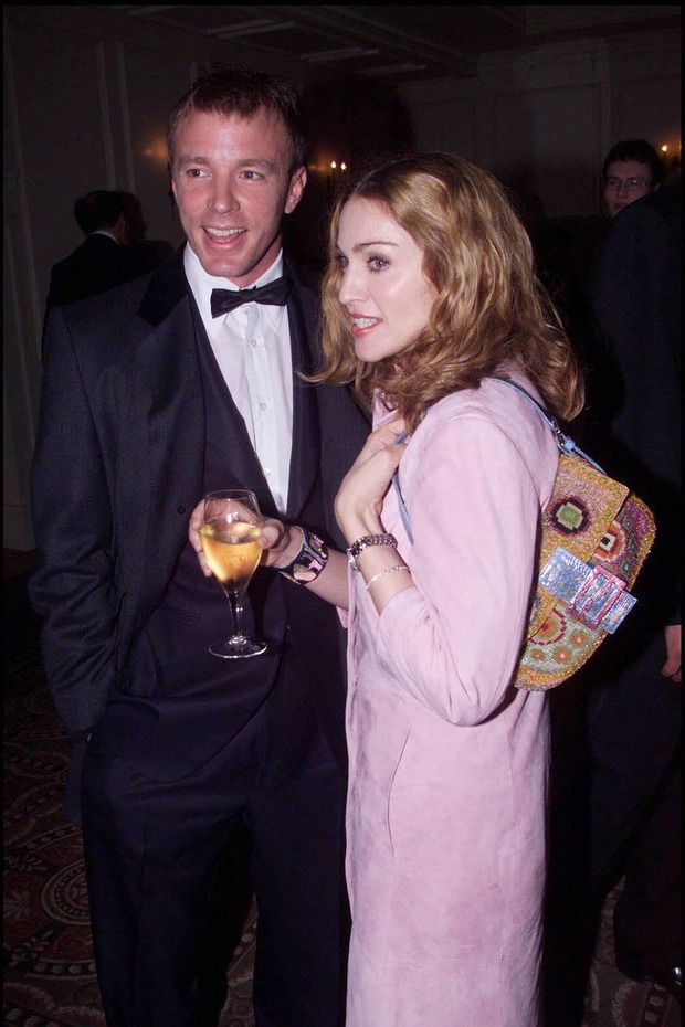 Madonna with Baguette Bag