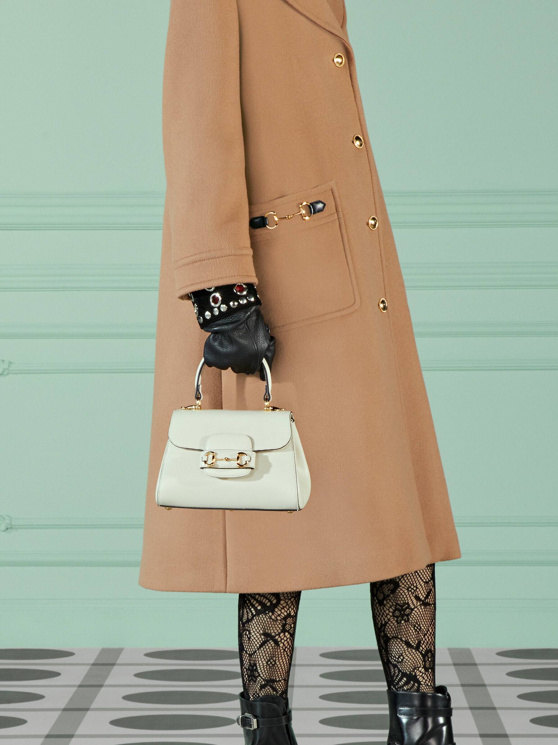 Gucci Horsebit Bag Front Closeup