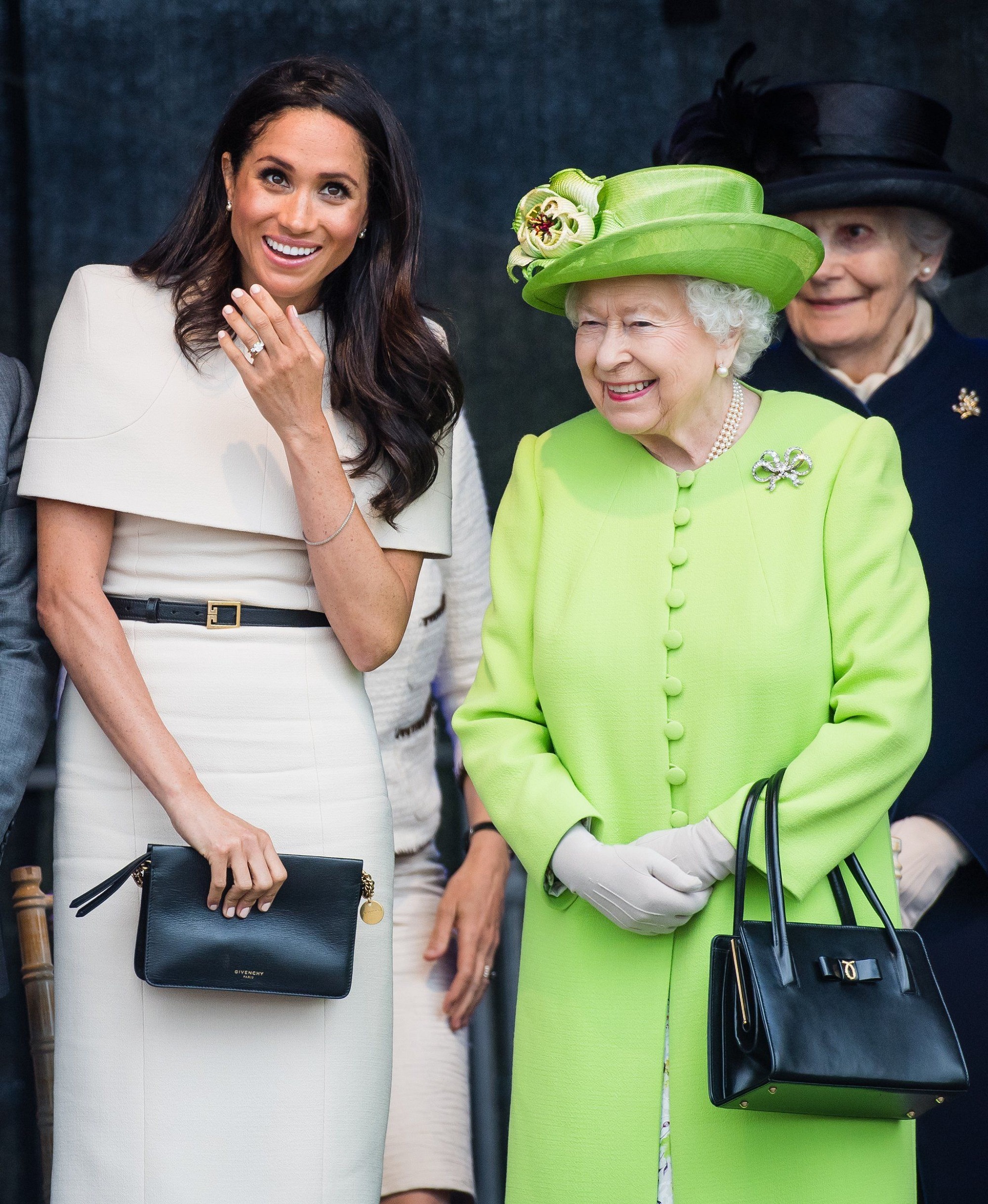 Meghan Markle with Givenchy Cross3