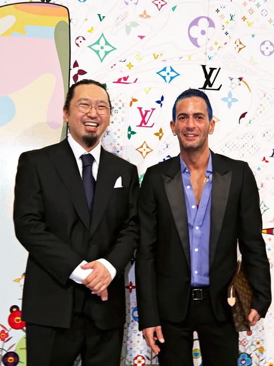 Murakami with Marc Jacobs