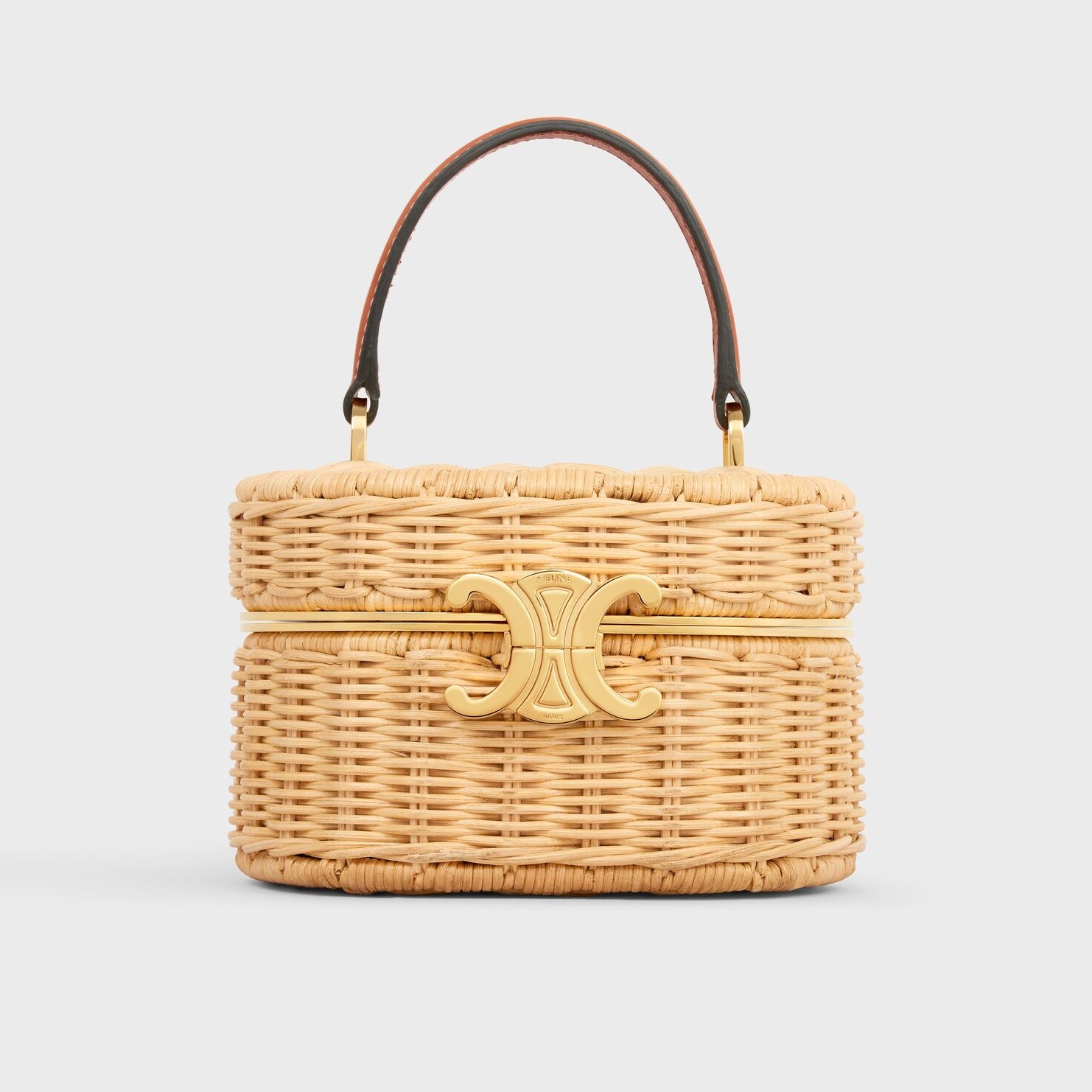 CELINE Wicker Tote