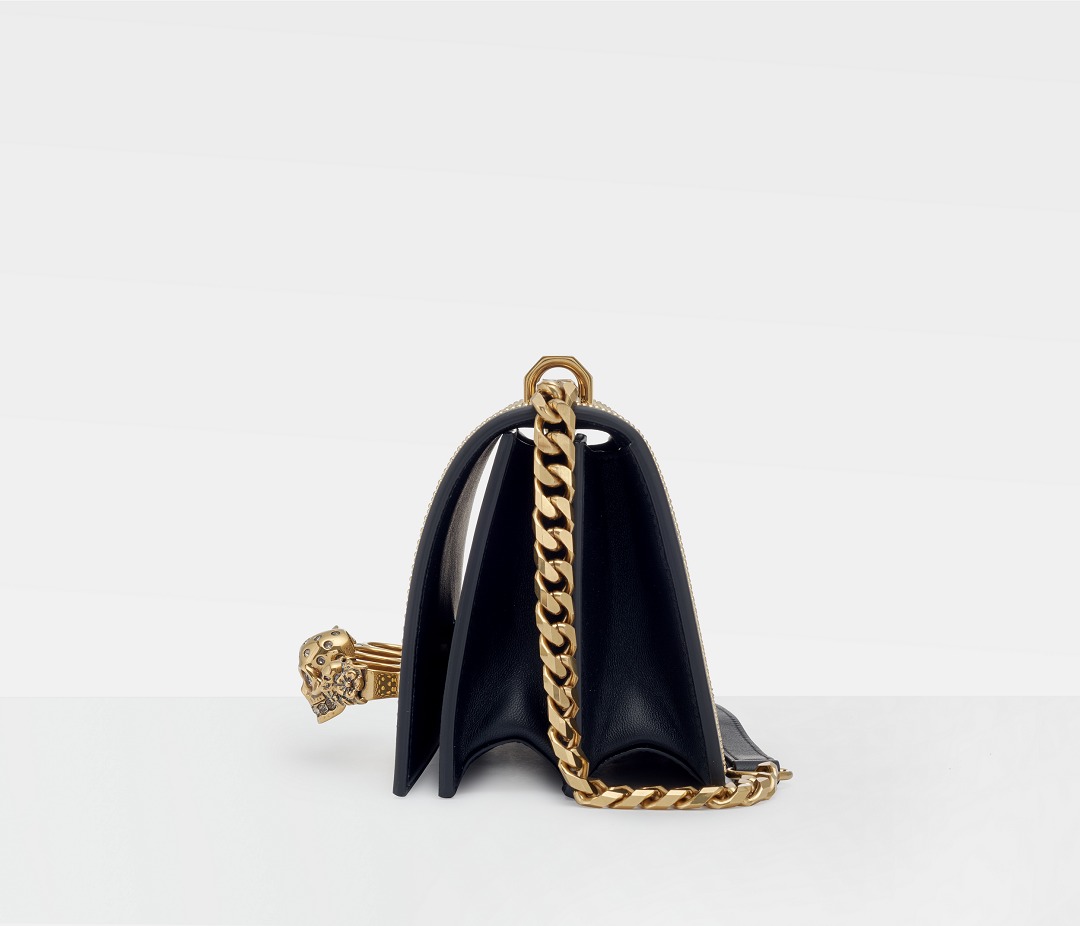 Alexander McQueen Jewelled Satchel detail