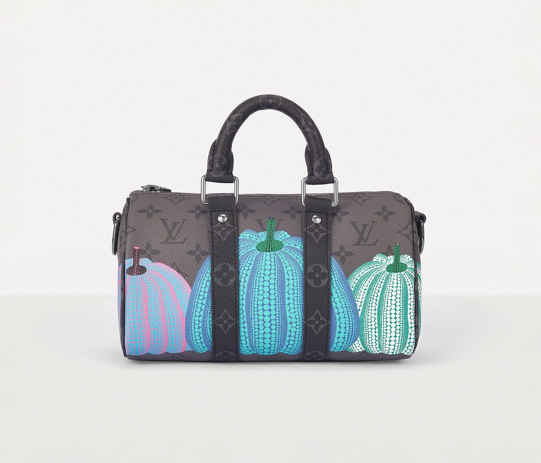 Louis Vuitton x Yayoi Kusama Keepall 25