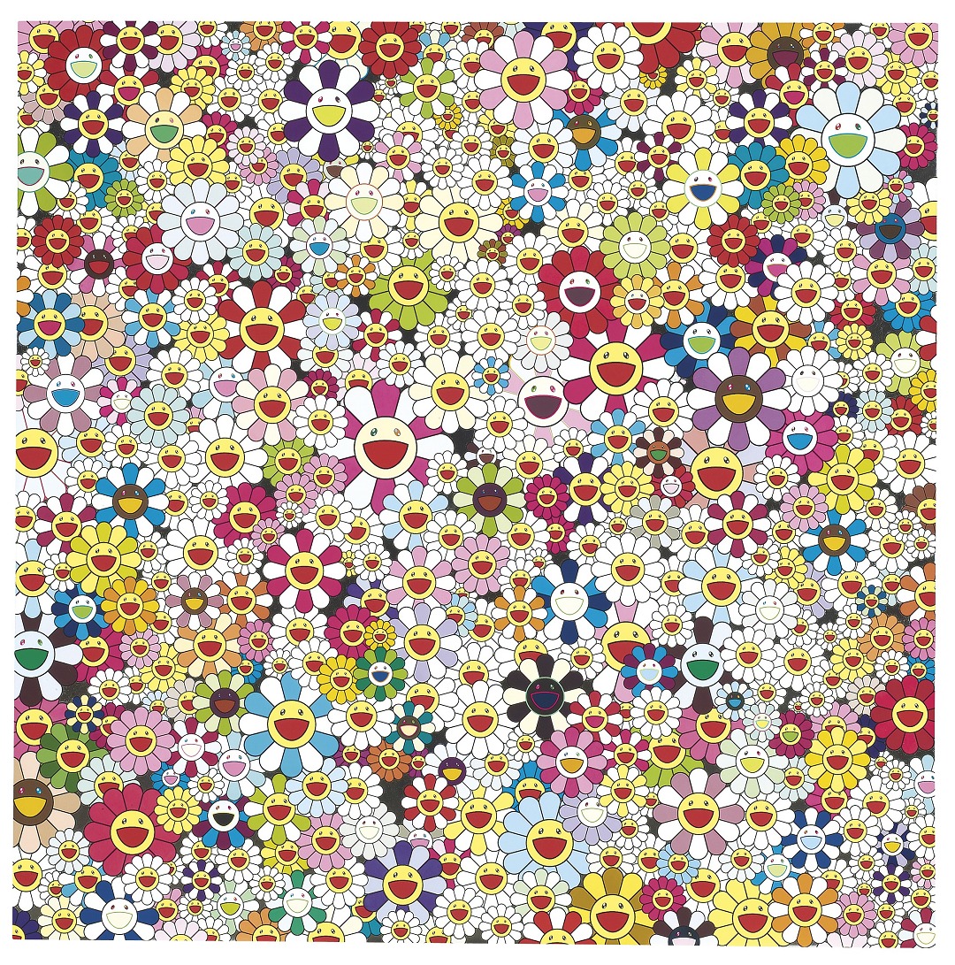 Smiling Flower Field artwork