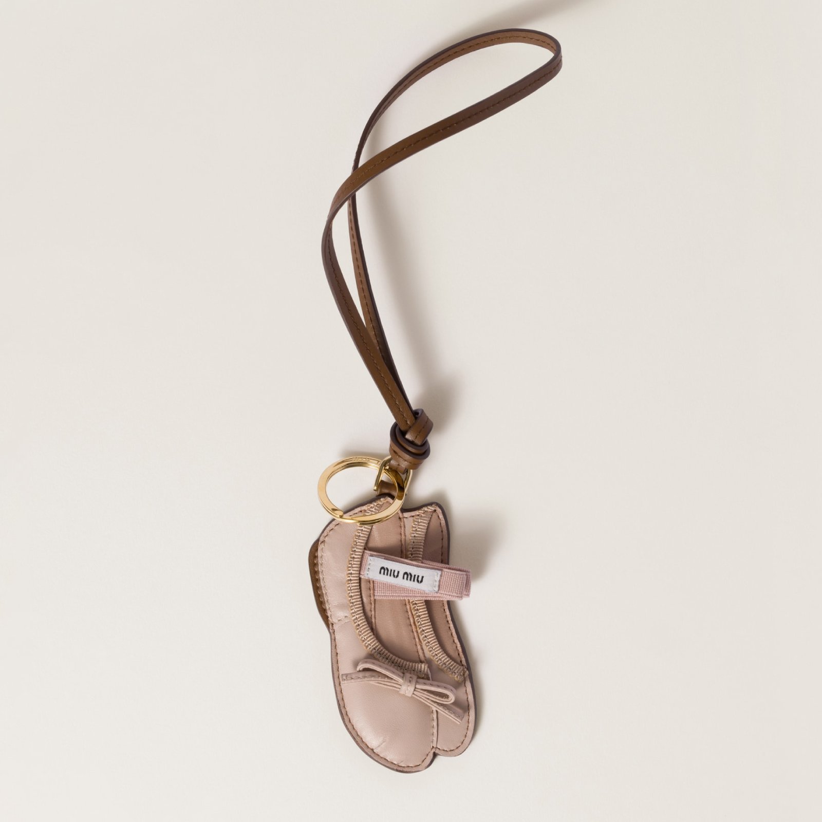 Ballet flat charm front