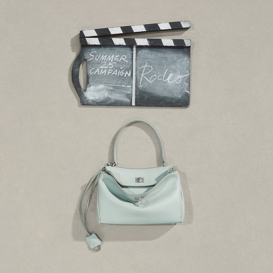 BALENCIAGA Rodeo Bag in mineral green