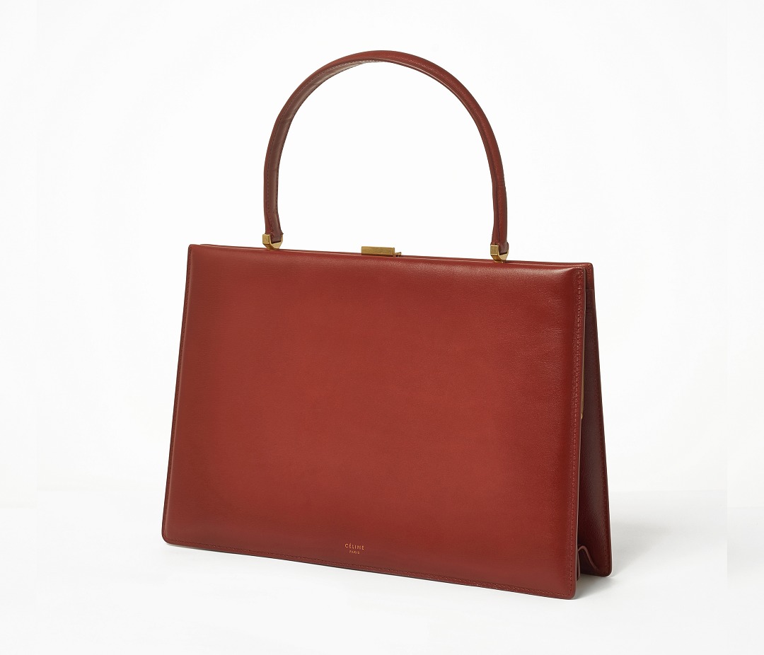 Celine Clasp Bag side view