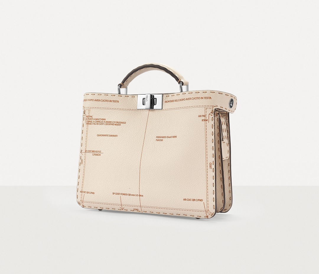 FENDI Peekaboo ISeeU Mini Bag Side View