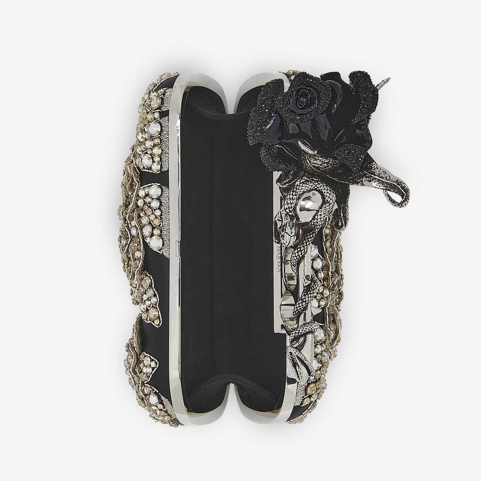 Rose Skull Serpent side view