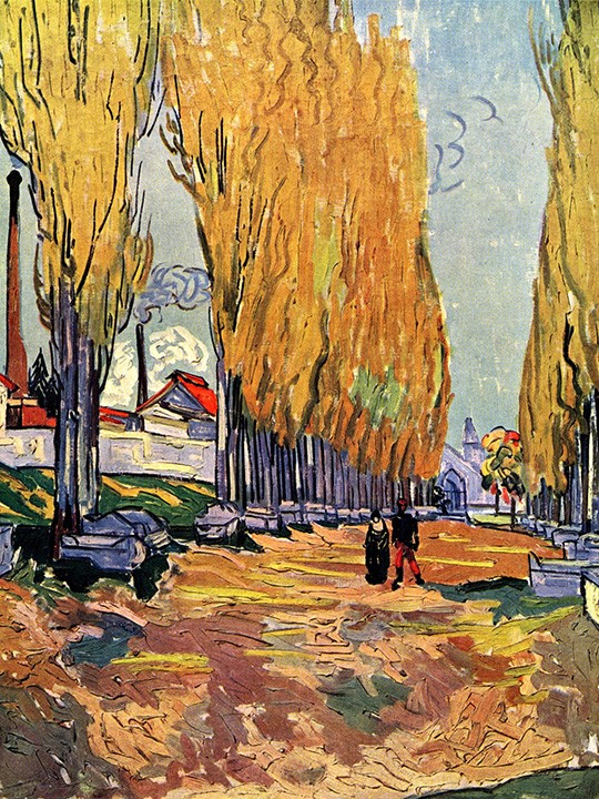 Van Gogh painting detail