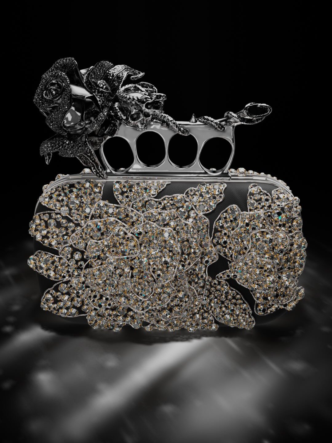 Knuckle Ring Clutch front view