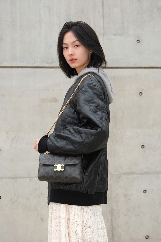 Zhao Jiali with Victoire Bag