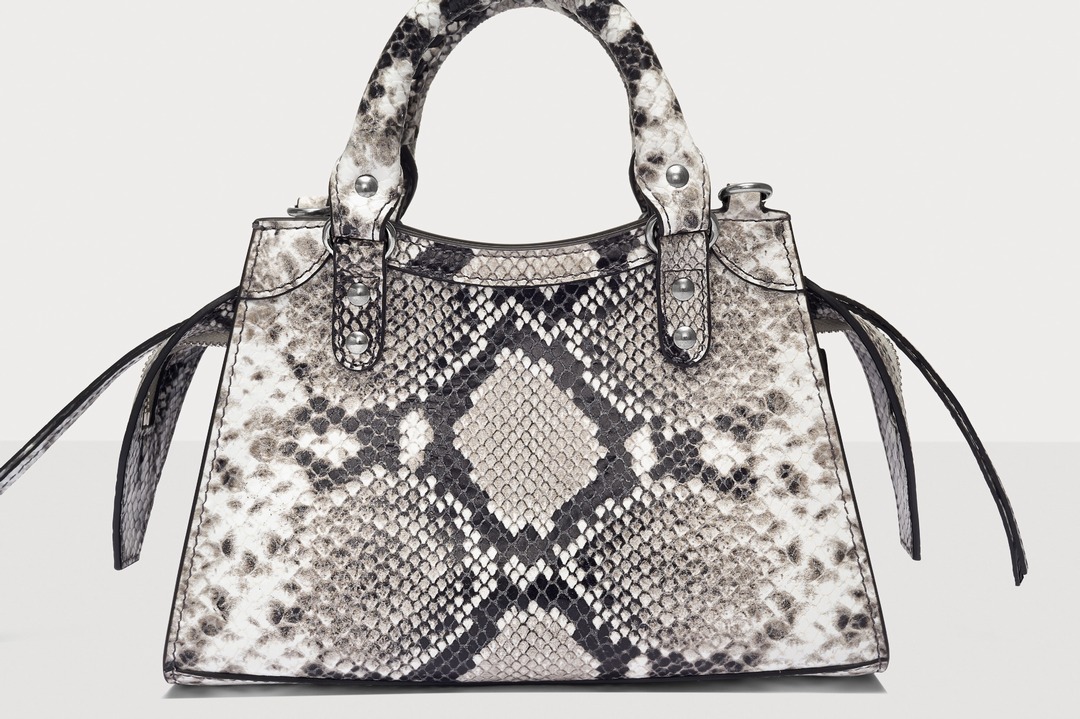 Python embossed texture detail