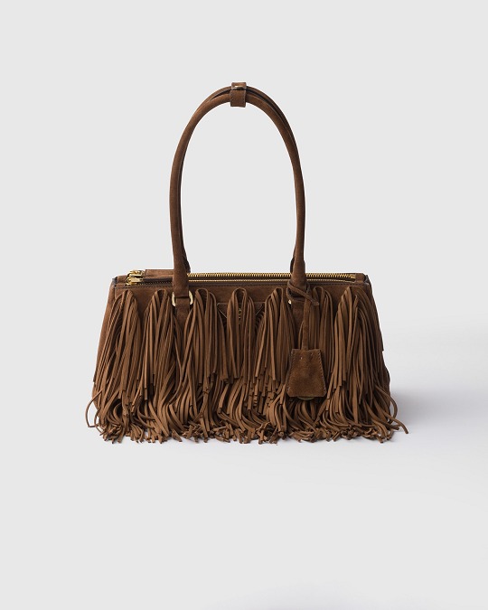 Brown Fringe Bag