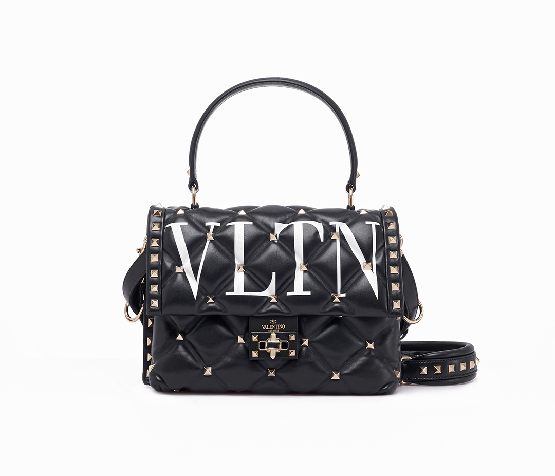 Valentino Candystud handbag front view