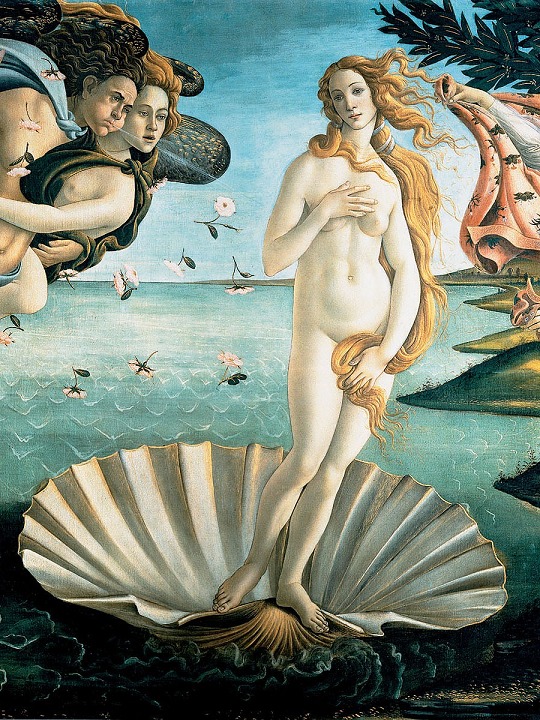 Birth of Venus Detail