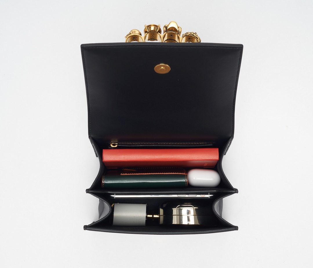 Bag with items