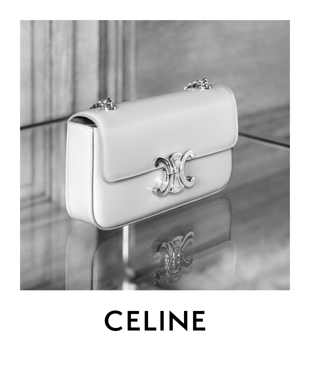 CELINE Triomphe Chain Bag Overview