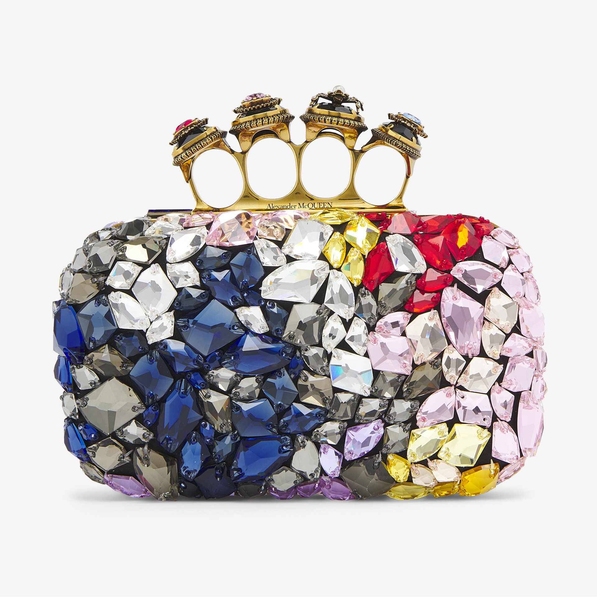 Jeweled Spider Knuckle Ring Clutch