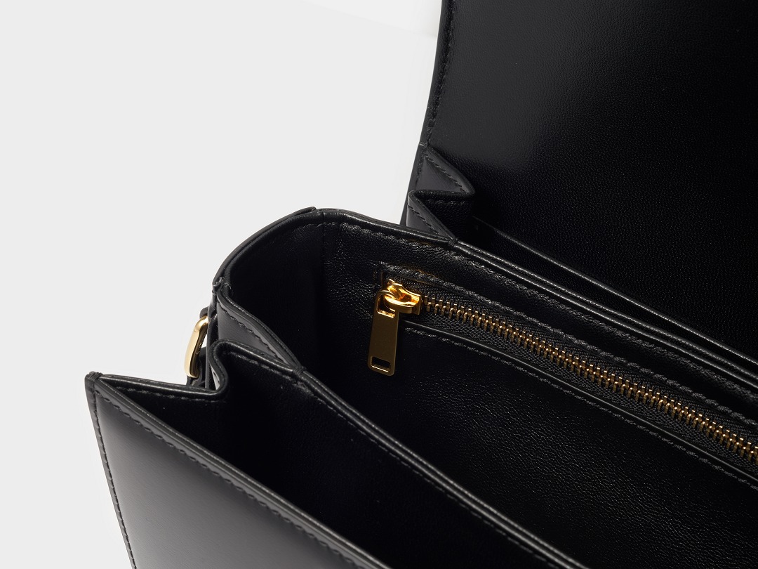CELINE Triomphe bag interior view