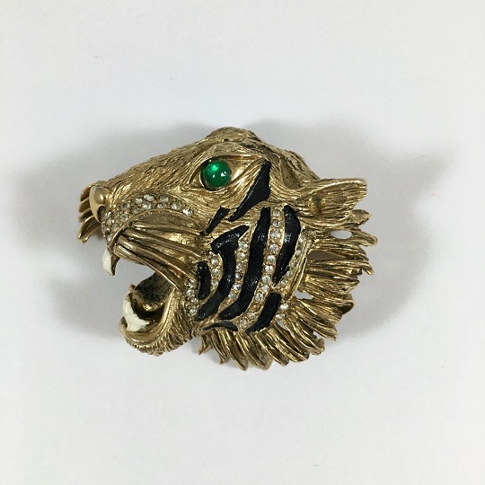 Hattie Carnegie Tiger Brooch